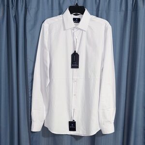 The Original Ben Sherman Wrinkle Resistant Men’s White Button-down Size Medium